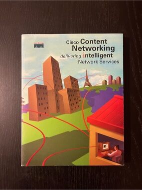 Cisco Systems Content Networking Intelligent Network Services Paper Book 8.5x11